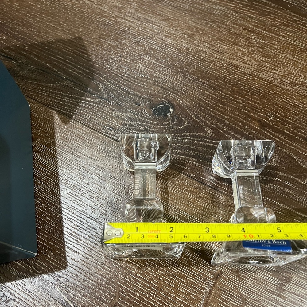 Villeroy & Boch Crystal Candle Holders - Picture 11 of 12